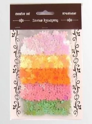 Galeria Hobby, zestaw cekiny kwiatki, 30g