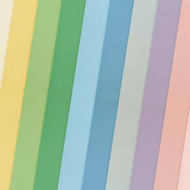 Galeria Papieru, karton ozdobny A4, 10 kolorów, satynowy, 160g, 50 arkuszy