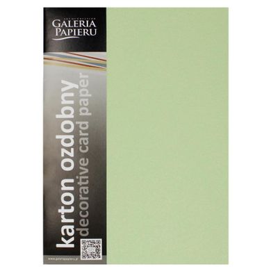 Galeria Papieru, karton ozdobny A4, zielony gładki, 20 arkuszy