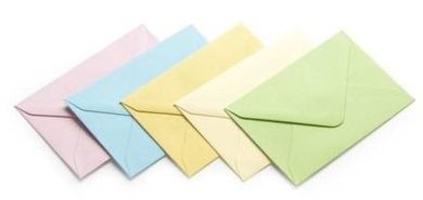 Galeria Papieru, koperta, 7-10 cm, satynowa, 50 szt.