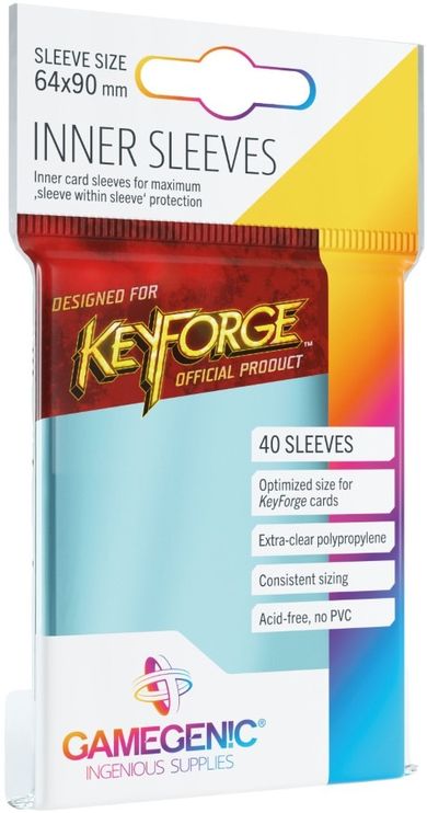 Gamegenic: KeyForge - Inner Sleeves, koszulki na karty