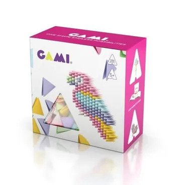 Gami, Pink, klocki, 250 elementów