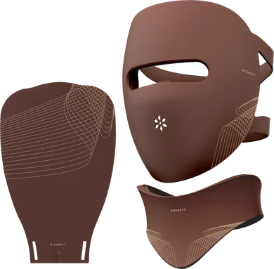 Garett Beauty, Skin Ritual, zestaw: maska LED do twarzy i szyi + maska LED do rąk, brąz