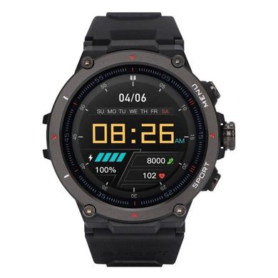 Garett, GRS PRO, smartwatch, czarny