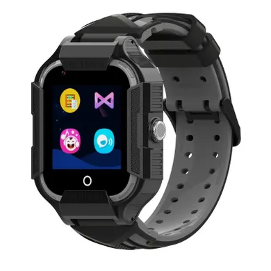 Garett, Kids Cyber 4G, smartwatch, czarny