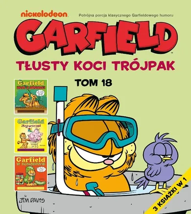 Garfield. Tłusty koci trójpak. Tom 18