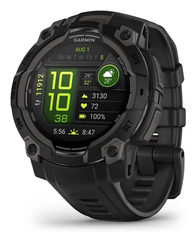 Garmin, Instinct 3, smartwatch, black, 45 mm