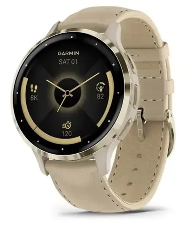 Garmin, Venu 3S, zegarek, soft gold, 41mm