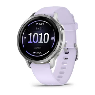 Garmin, Venu 4, smartwatch, 41 mm, Gray Silver Periwinkle