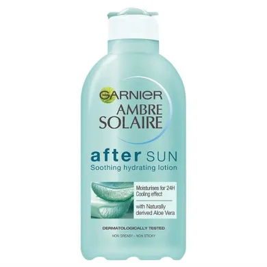 Garnier, Ambre Solaire After Sun Soothing Hydrating Lotion, nawilżające mleczko po opalaniu, 200 ml