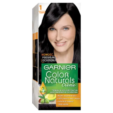 Garnier, Color Naturals, farba do włosów, 1 czarny
