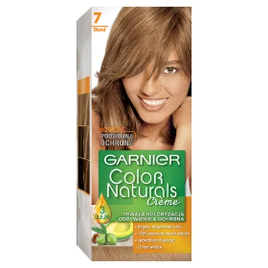 Garnier, Color Naturals, farba do włosów, 7 blond