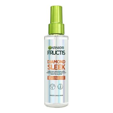 Garnier, Fructis Diamond Sleek, nabłyszczająco-wygładzający spray do włosów, 150 ml