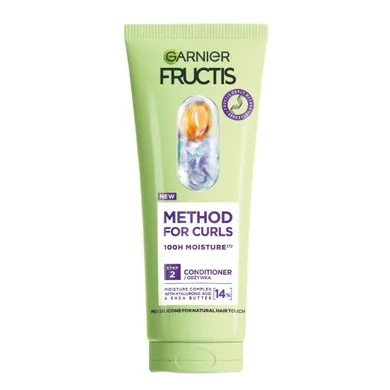 Garnier, Fructis Method for Curls, odżywka wypełniająca włosy nawilżeniem, 200 ml
