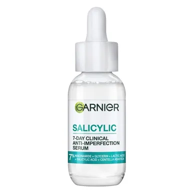 Garnier, Pure Active Salicylic 7-Day Clinical, serum przeciw niedoskonałościom, 30 ml