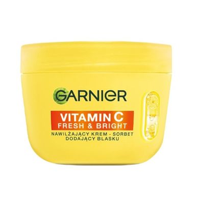 Garnier, Vitamin C Fresh & Bright, nawilżający krem - sorbet dodający blasku, 85 ml