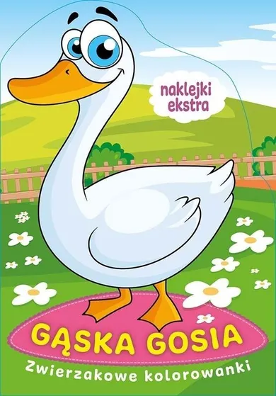 Gąska Gosia. Zwierzakowe kolorowanki