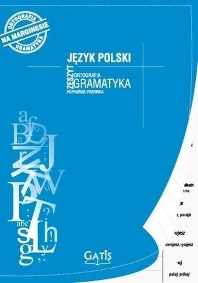 Gatis, zeszyt A4, 56 kartek, linia, Polski ortografia i gramatyka