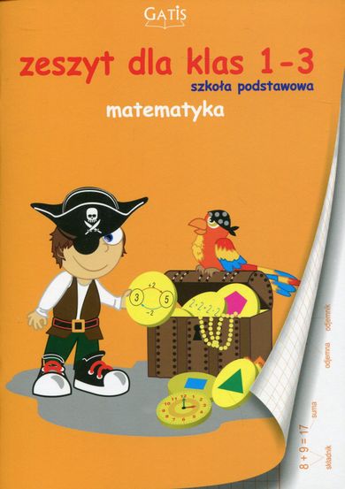 Gatis, zeszyt do matematyki w kratkę, A5, 16 kartek