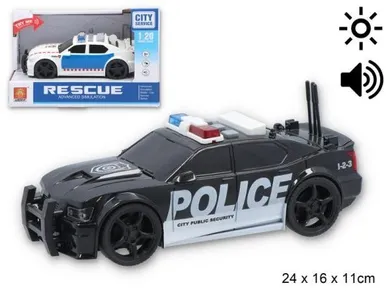 Gazelo, Policja, pojazd, światło i dźwięk