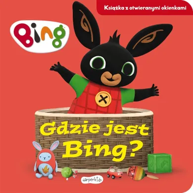 Gdzie jest Bing? Bing. Książka z otwieranymi okienkami