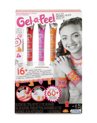 Gel-A-Peel, Jelly Kit, zestaw kreatywny do projektowania biżuterii