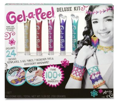 Gel-A-Peel, Mega Paka, zestaw kreatywny do robienia bransoletek