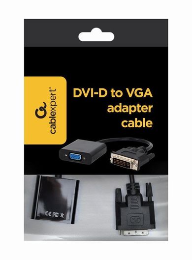 Gembird, adapter, DVI-D/VGA, 24M/15F