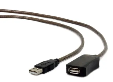 Gembird, kabel USB M - USB F, 10m, czarny