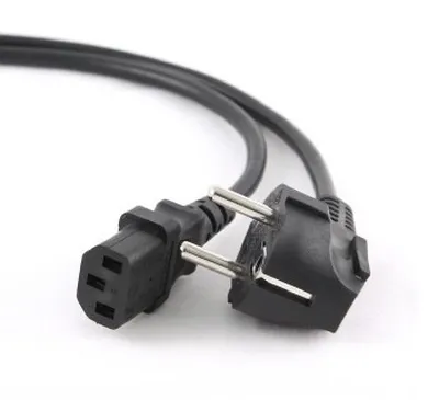 Gembird, kabel zasilający (koniczynka) z certyfikatem VDE, PC-186-ML12-3M, 10m, czarny