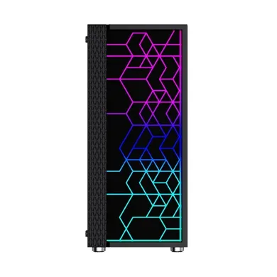 Gembird, Midi Tower Fornax 2500 RGB, obudowa