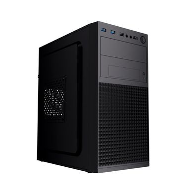 Gembird, obudowa komputerowa, Fornax K300, Micro-ATX, 2x USB 3.0 + 2x USB 2.0 czarna