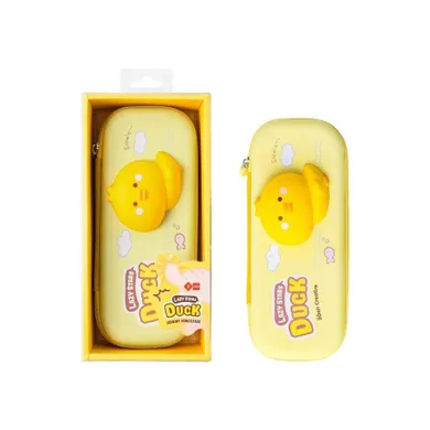 Gen Creative, piórnik owalny, squishy, kaczuszka