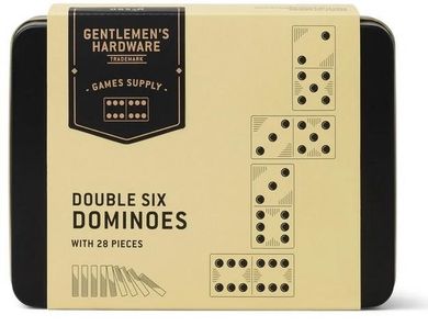 Gentlemen's Hardware, Domino w puszce, 28 elementów