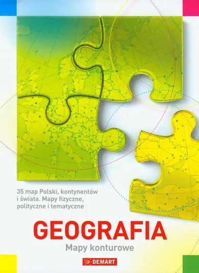 Geografia, Zadania na mapach konturowych, Demart