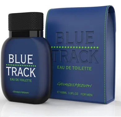 Georges Mezotti, Blue Track For Men, woda toaletowa, spray, 100 ml