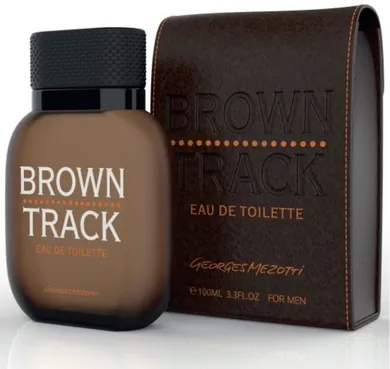 Georges Mezotti, Brown Track For Men, woda toaletowa, spray, 100 ml