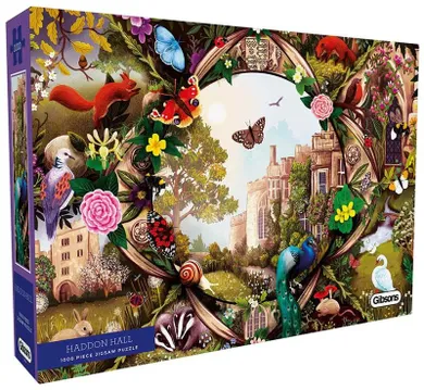 Gibsons, Haddon Hall Derbyshire Anglia, puzzle, 1000 elementów