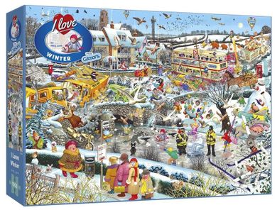 Gibsons, Kocham zimę, puzzle, 1000 elementów