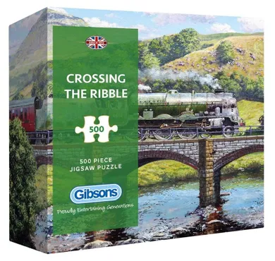 Gibsons, Most na rzece Ribble, Anglia, puzzle, 500 elementów
