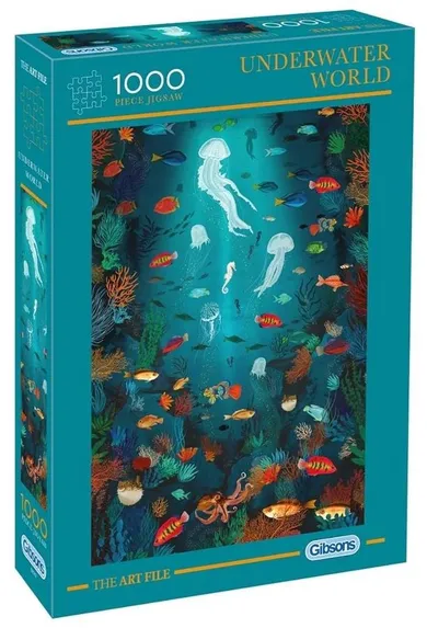Gibsons, Podwodny Świat, puzzle, 1000 elementów