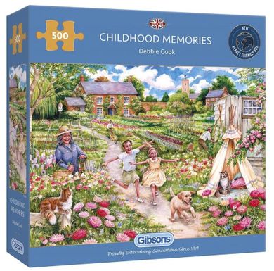 Gibsons, Wspomnienia z dzieciństwa, puzzle, 500 elementów