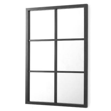 Giftdecor, lustro prostokątne ze szprosami, 71-49 cm