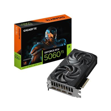 Gigabyte, GeForce RTX 5060 Ti WINDFORCE 8G 128BIT GDDR7, karta graficzna, HDMI/3DP