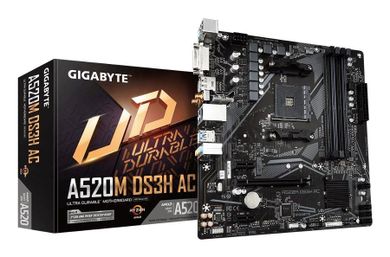 Gigabyte, płyta główna, A520M DS3H AC