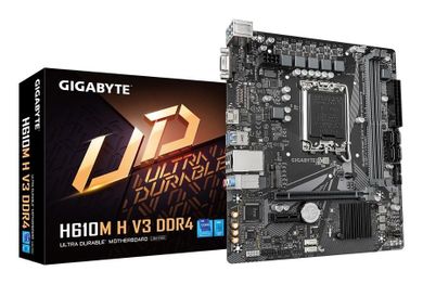 Gigabyte, płyta główna, H610M H V3 DDR4 s1700 2DDR4 HDMI USB mATX
