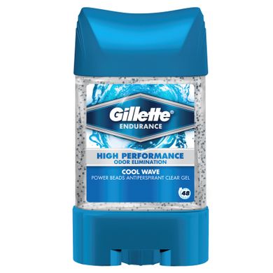 Gillette, Cool Wave Power Beads, dezodorant w żelu dla mężczyzn, 75 ml