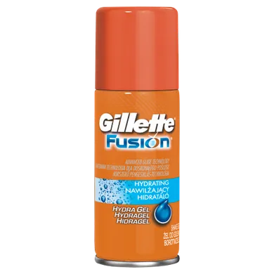 Gillette, Fusion Hydrating, nawilżający żel do golenia dla mężczyzn, 75 ml