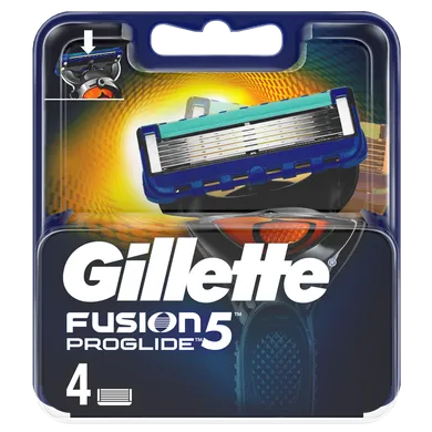 Gillette, Fusion ProGlide, wymienne ostrza do maszynki do golenia, 4 szt.