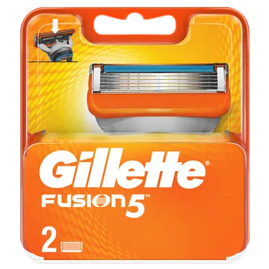 Gillette, Fusion, wymienne ostrza do maszynki do golenia, 2 szt.